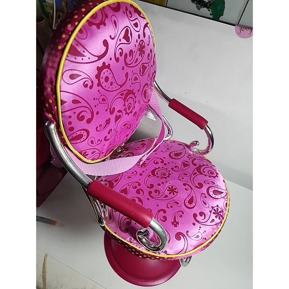 Our Generation Salon Chair Fits‎ American Girl Doll Sitting Pretty Hearts